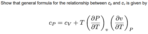 Solved Show that general formula for the relationship | Chegg.com