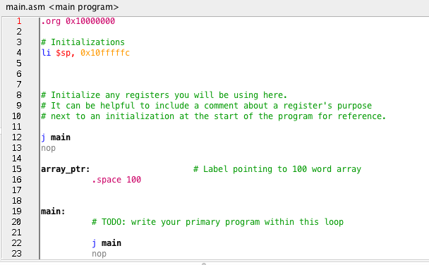 The Task In this project, you will be writing a | Chegg.com