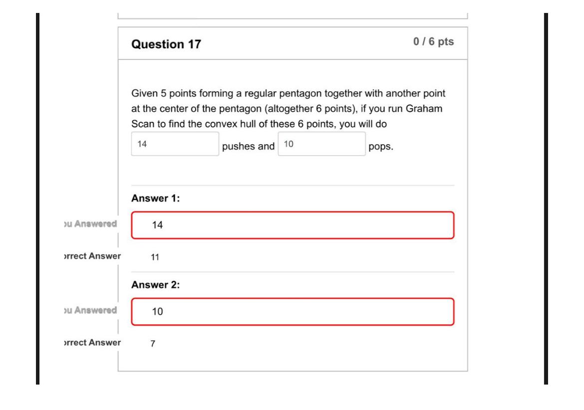 Solved The Corect Answer To This Is 11 Pushes And 7 Pops 0434