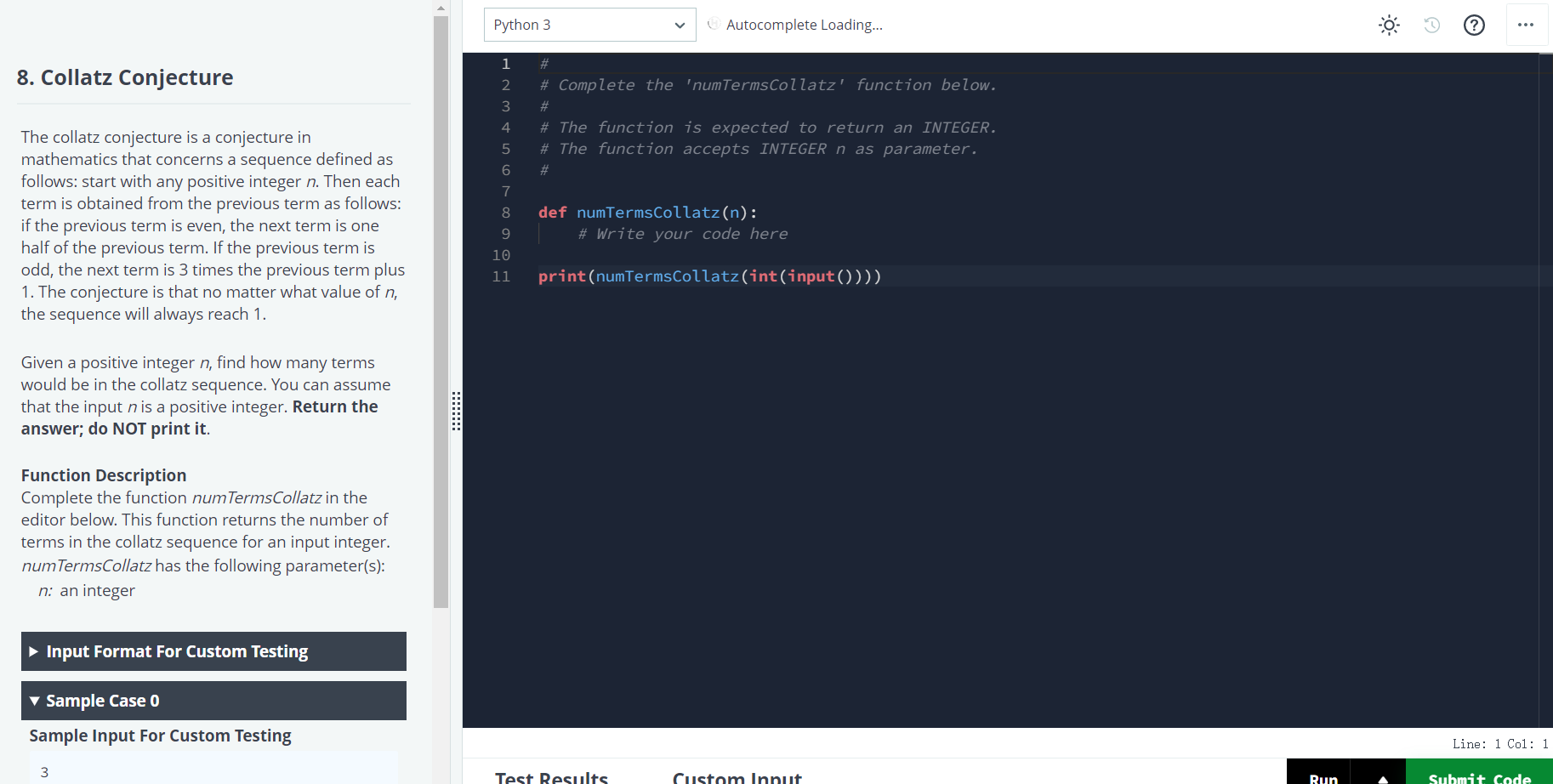 Solved Python 3 Autocomplete Loading... O: 1 6. Find Min and | Chegg.com