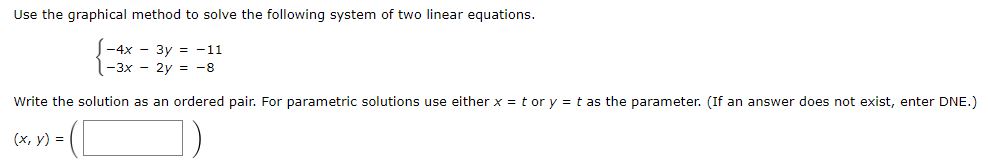 Solved Use the graphical method to solve the following | Chegg.com