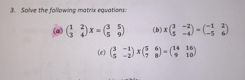 Solved I Understand The First(a) But How Do I Solve The B | Chegg.com