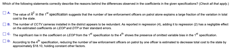 Solved Data on 220 reported crimes is collected from | Chegg.com