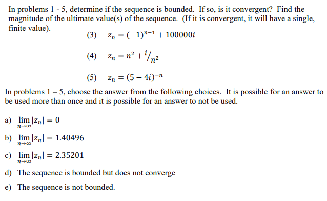 5. * In the following sequence of problems, we will