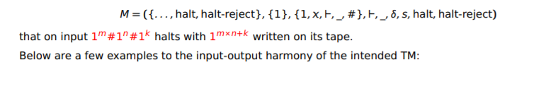 Solved Implement the machine M in Morphett’s TM simulator, | Chegg.com