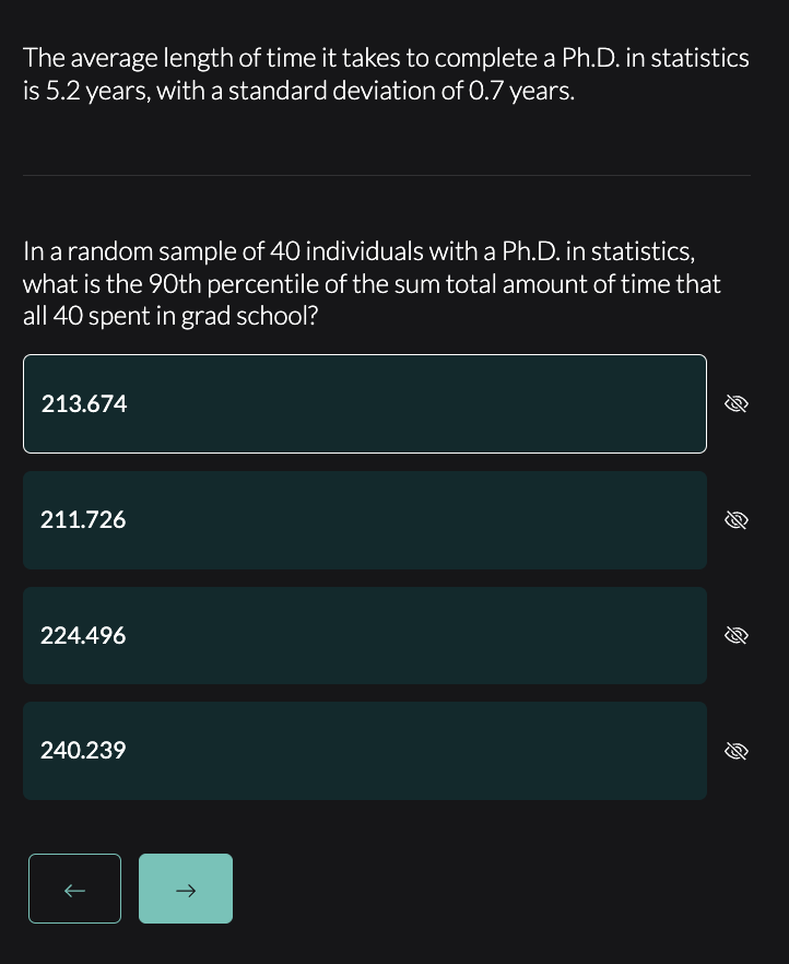 Solved The average length of time it takes to complete a | Chegg.com