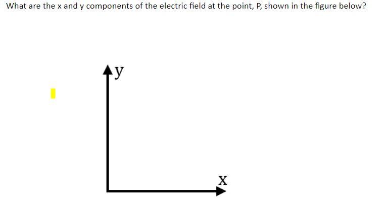 Solved What are the x and y components of the electric field | Chegg.com
