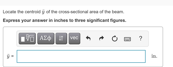 Solved Figure 1 of 1 a a 1 in. b с -- 1 in. 1 . X 1 in. | Chegg.com