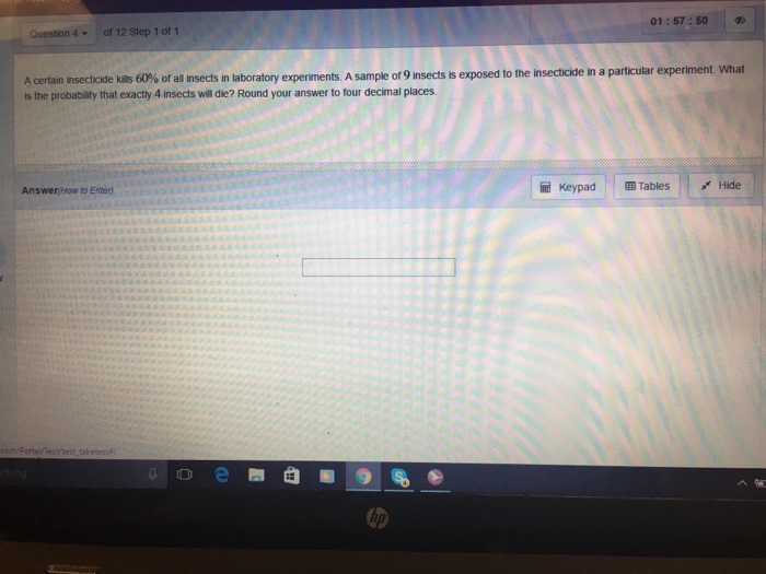 Solved A certain insecticide kills 60 of all insects in