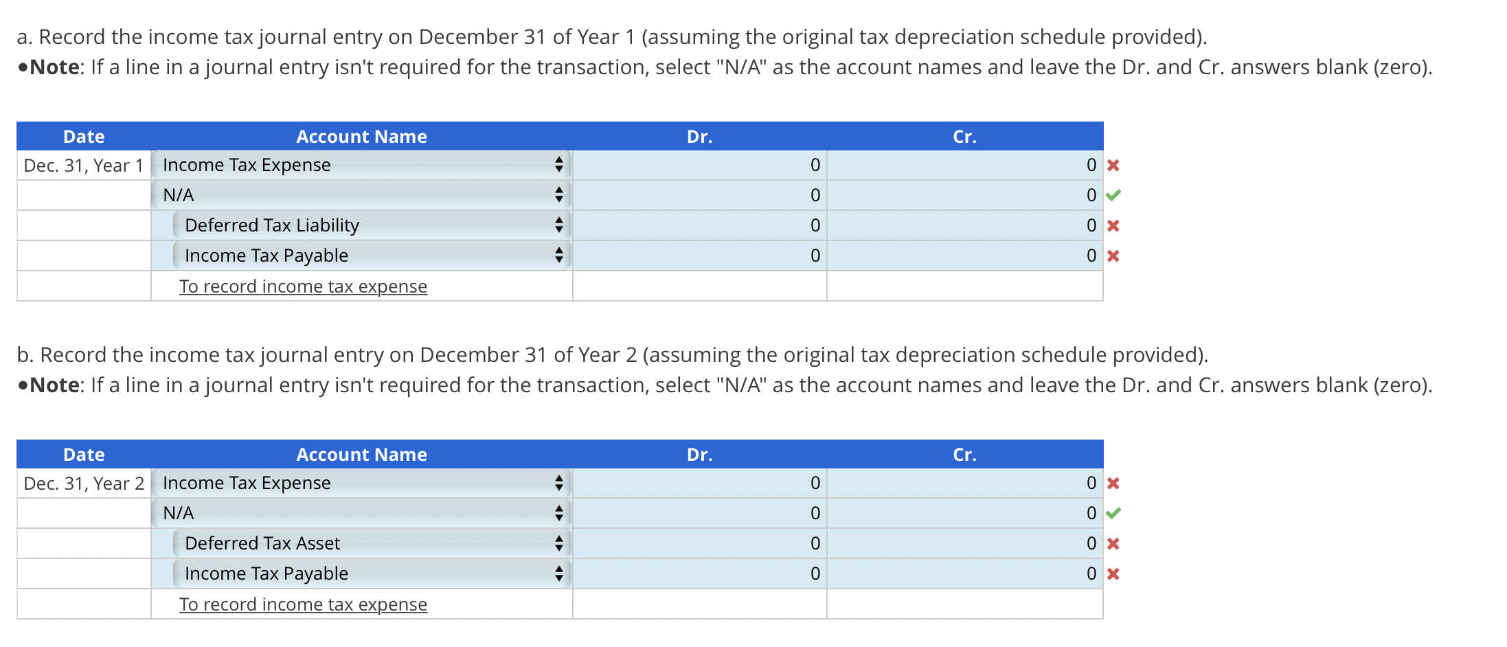Reporting Changes in Enacted Tax Rates On January 1 | Chegg.com