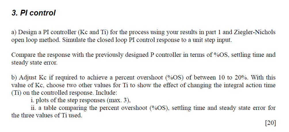 Introduction The process to be controlled is a liquid | Chegg.com