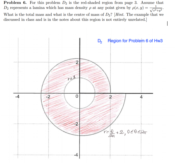 Solved Problem 6. For this problem D2 is the red-shaded | Chegg.com