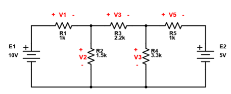 Solved find the lopp equation and calculate the current and | Chegg.com