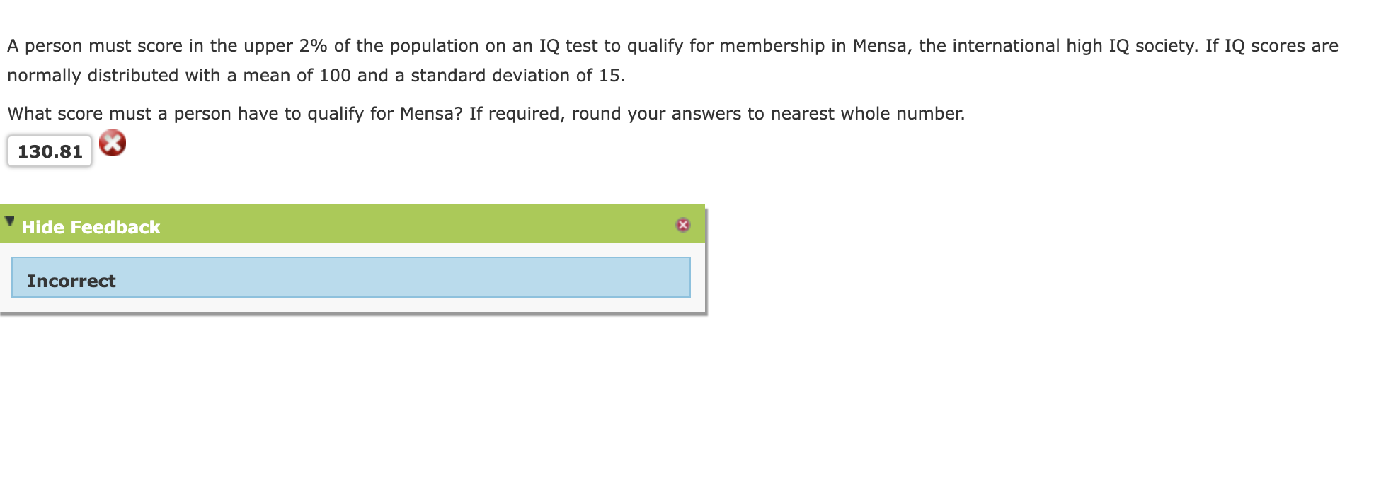 solved-a-person-must-score-in-the-upper-2-of-the-population-chegg