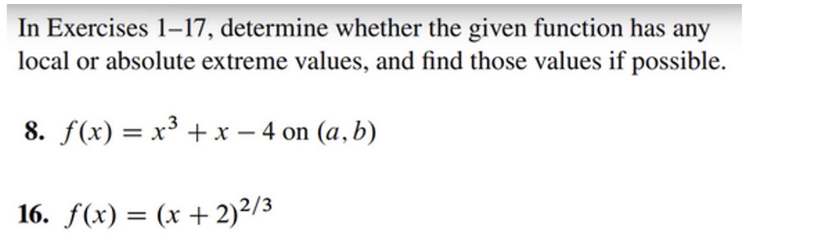 Solved In Exercises 1-17, determine whether the given | Chegg.com