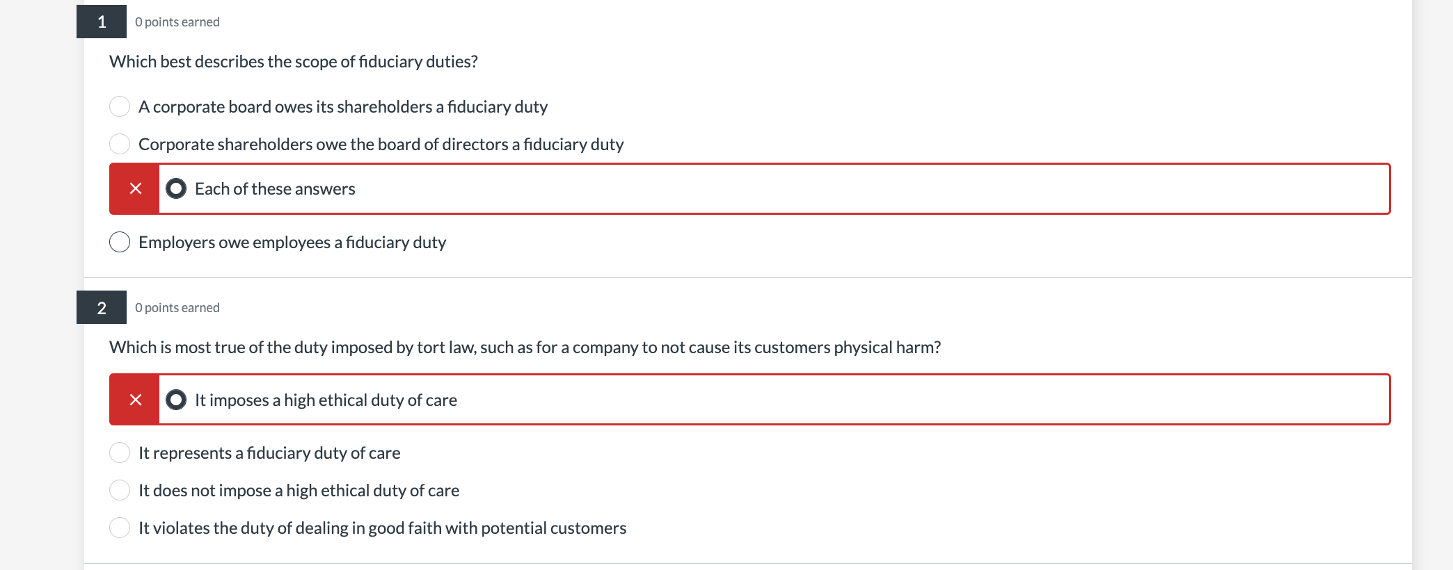 Solved Which best describes the scope of fiduciary duties? A | Chegg.com