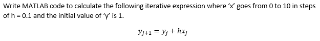 Solved Write MATLAB code to calculate the following | Chegg.com