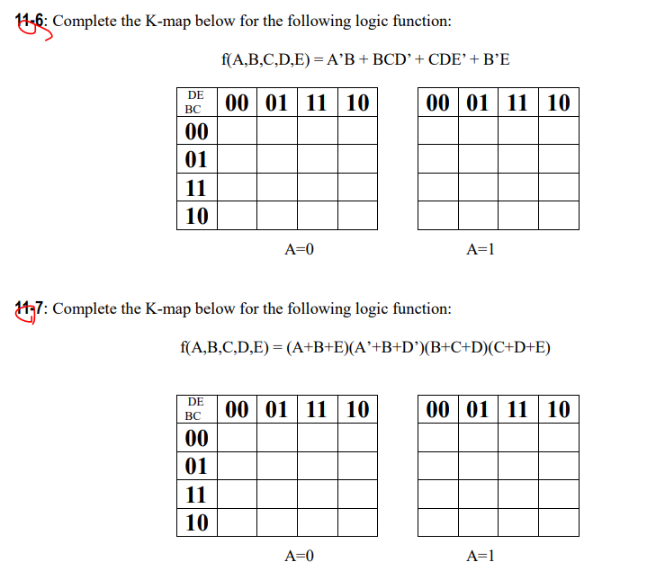 Solved 14 6 Complete The K Map Below For The Following Chegg Com   PhpDq1MSK