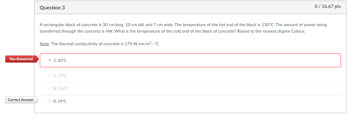 Solved The correct answer is 29 C. Can you show this is | Chegg.com