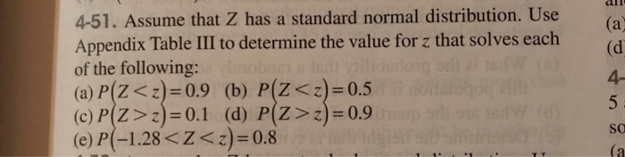 Solved Assume that Z has a standard normal distribution. Use | Chegg.com