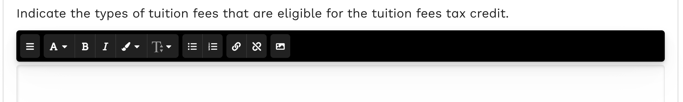 solved-indicate-the-types-of-tuition-fees-that-are-eligible-chegg