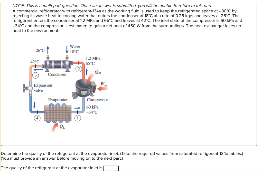 Solved Please Find: A.) Quality Of Refrigerant B.) Mass | Chegg.com