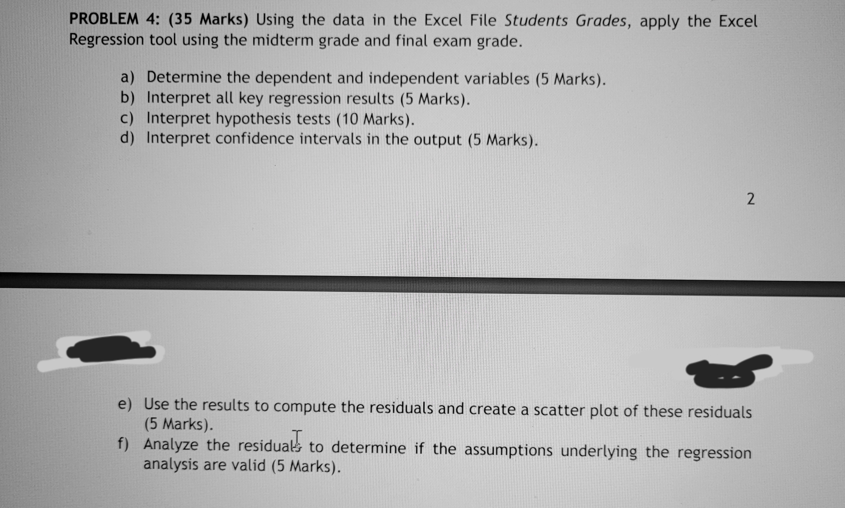 solved-i-have-done-the-regression-tool-part-as-well-as-chegg