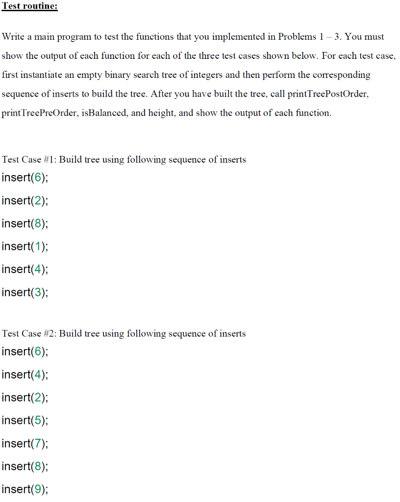 Solved ***included code for the | Chegg.com