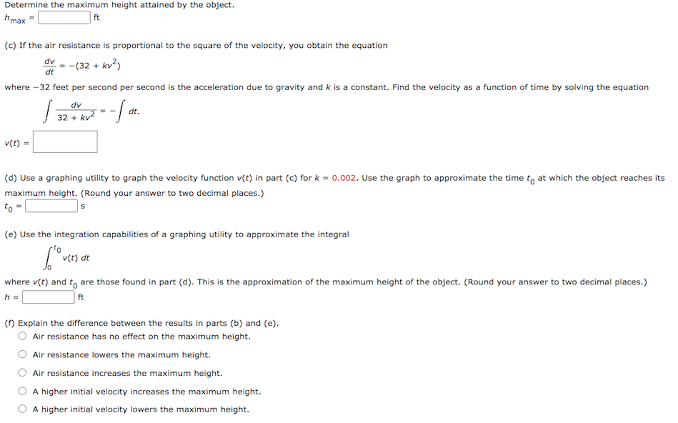 solved-an-object-is-projected-upward-from-ground-level-with-chegg