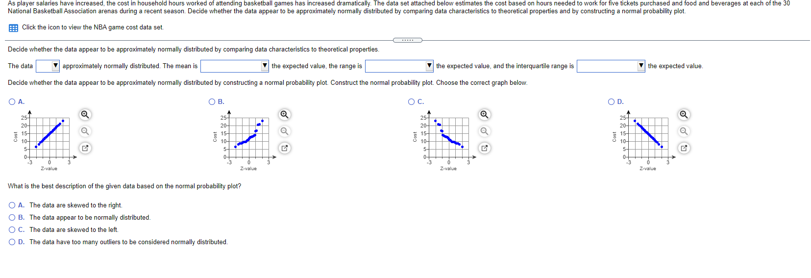 Solved As player salaries have increased, the cost in | Chegg.com