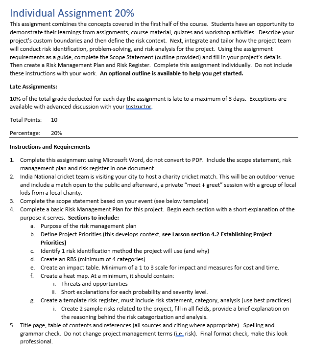 Solved Individual Assignment 20% This assignment combines | Chegg.com