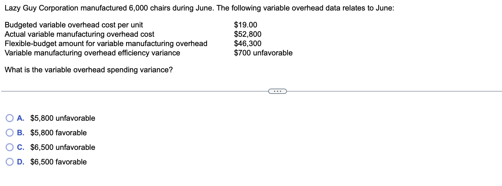 Solved Heavy Products, Inc. (HPI) developed standard costs