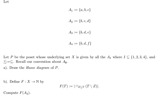 Solved \\[ \\begin{array}{l} A_{1}:=\\{a, b, c\\} \\\\ | Chegg.com