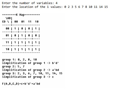 Hello, I need help with a c++ code. Karnaugh Maps are | Chegg.com