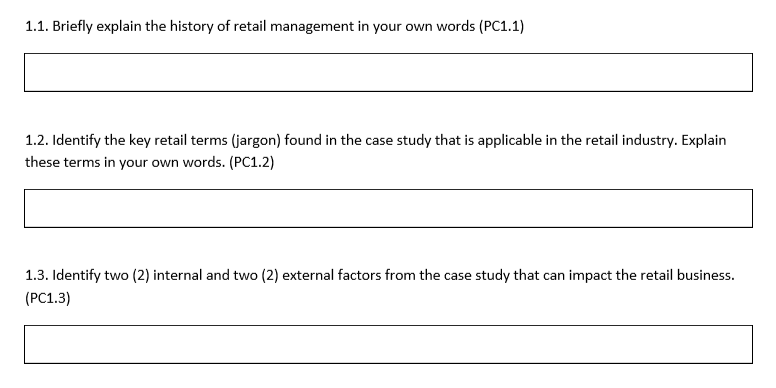 Solved Read the following case study and answer the | Chegg.com