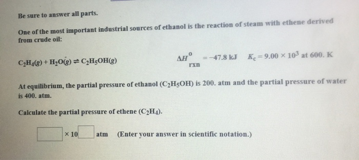 Solved Be sure to answer all parts. One of the most Chegg