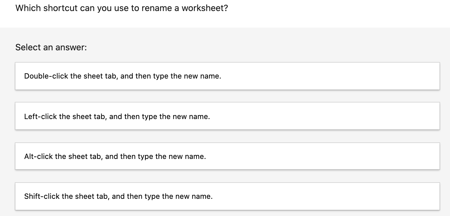 Solved You are creating a chart using the data shown below. | Chegg.com
