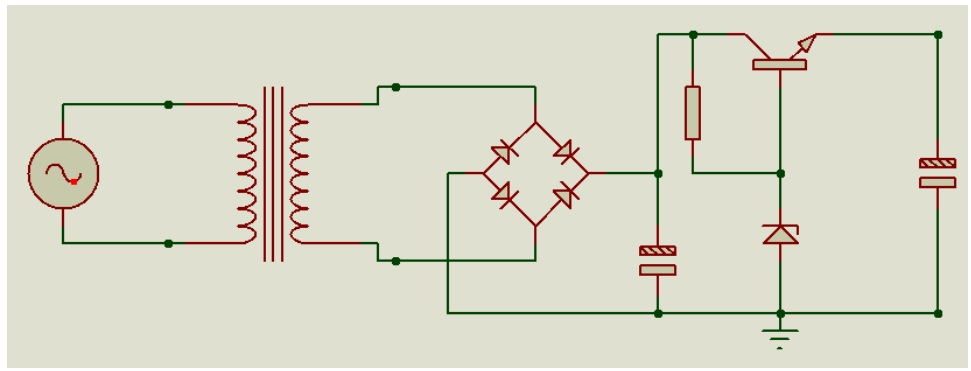 Design the given circuit in Proteus (only Proteus) Circuit Diagram