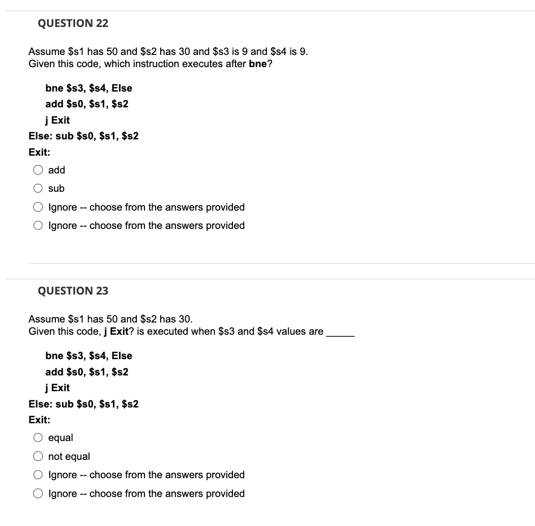 Solved Assume $s1 has 50 and $ s2 has 30 and $ s3 is 9 and $ | Chegg.com