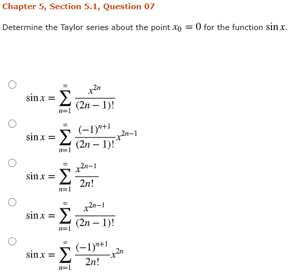 Solved Chapter 5, Section 5.1, Question 07 Determine the | Chegg.com