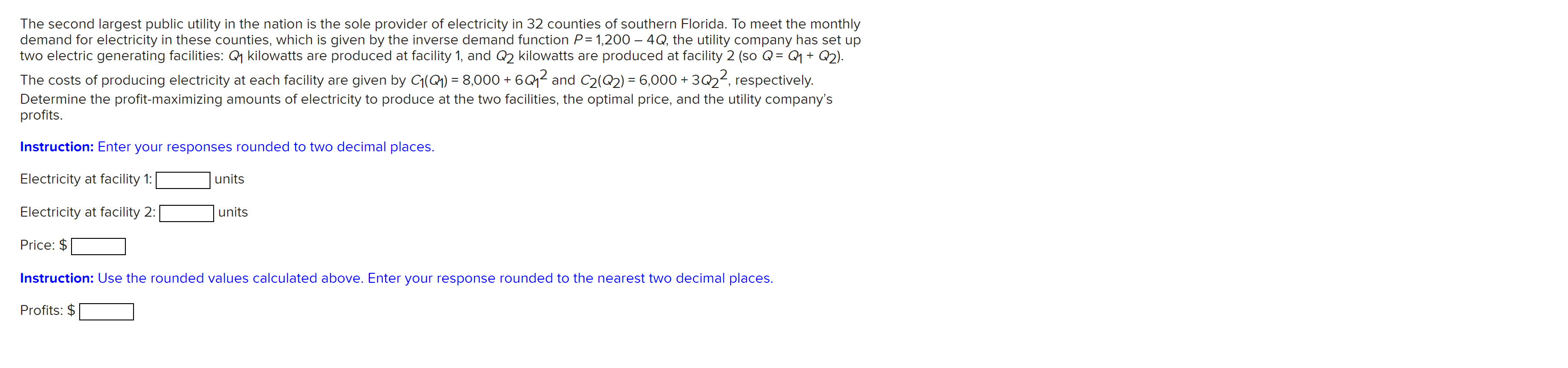 Solved The Second Largest Public Utility In The Nation Is Chegg Com   PhpVUDHhV