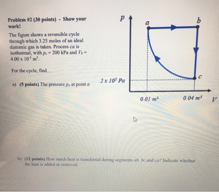 Solved Problem #2 (30 points) . Show your work! The figure | Chegg.com
