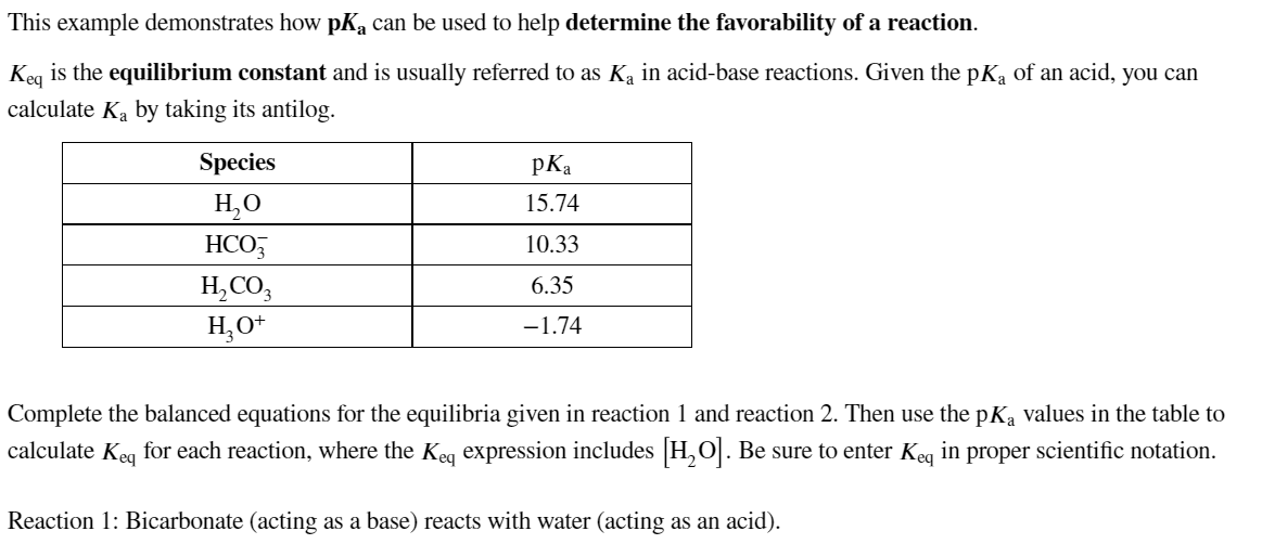 Solved This Example Demonstrates How PKcan Be Used To Help | Chegg.com