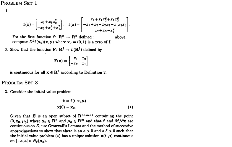 Solved PROBLEM SET 1 [ 11+1,33 +1103 ] f(x)= [ +371 . f(x) = | Chegg.com