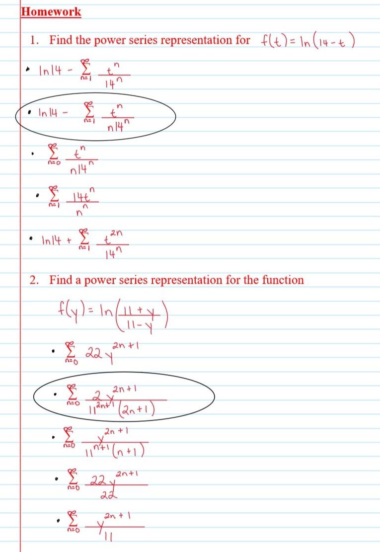 Solved The answers to questions 1 & 2 are circled, but I do | Chegg.com