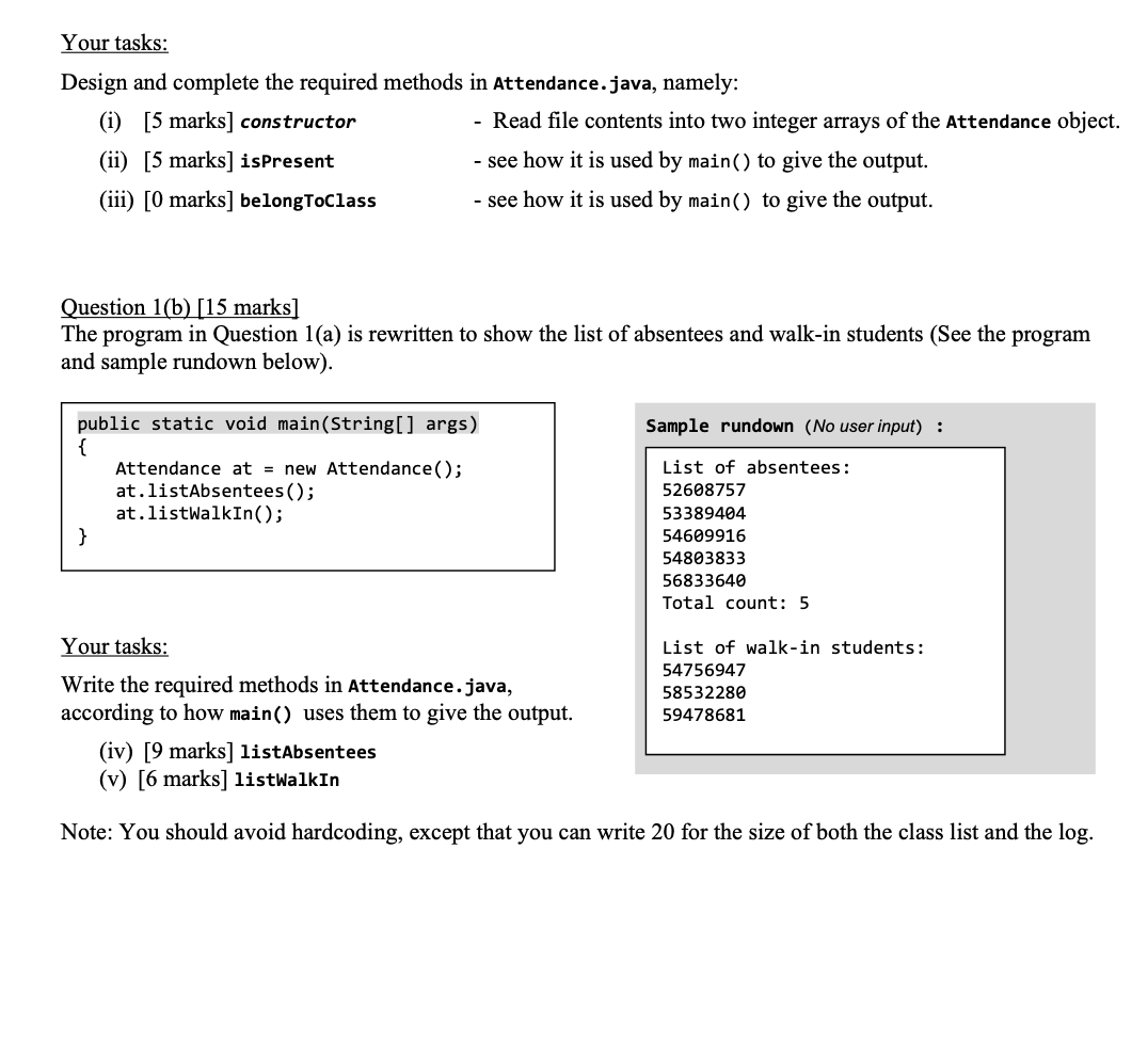 Solved CS2312 Problem Solving And Programming (2016-17 | Chegg.com