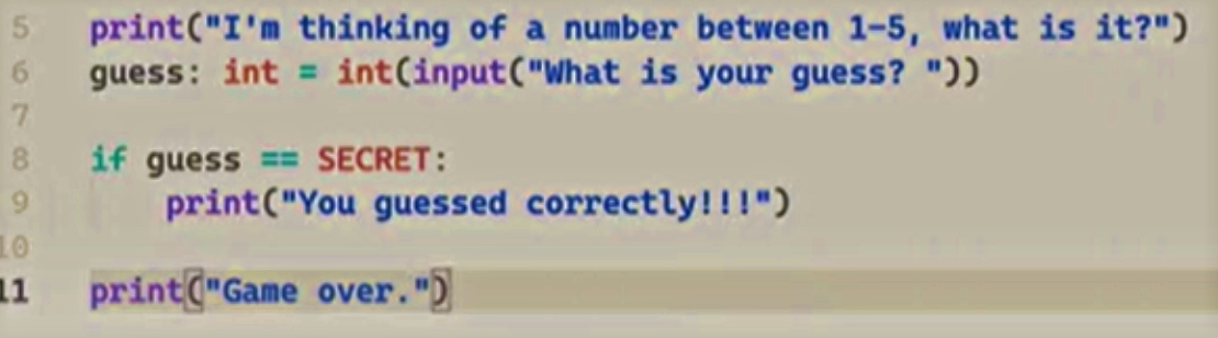 Solved PYTHON: After either the then block or else block | Chegg.com