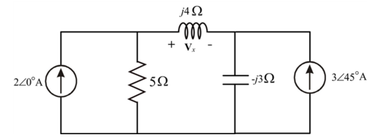 Solved Solve using phasor mesh analysis for this problem. | Chegg.com