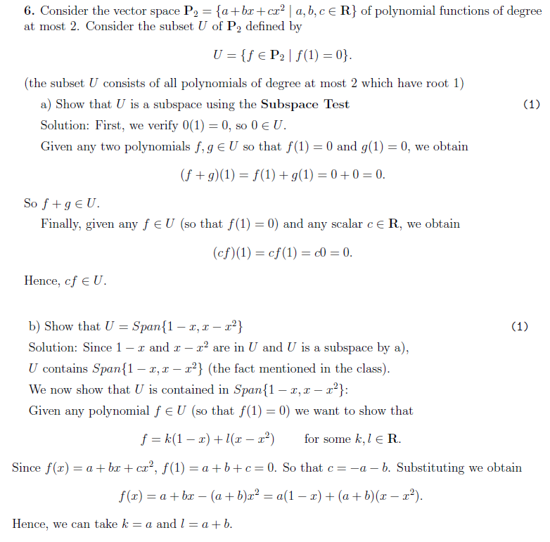 Solved I do have the solution, but I could not understand | Chegg.com