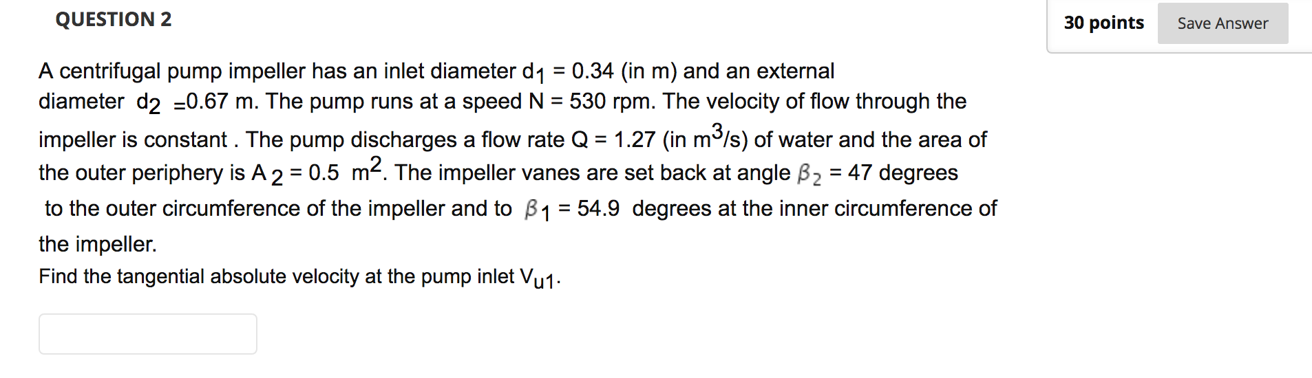 answer 10 pump